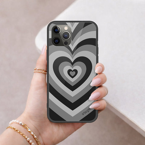 iPhone 12 Pro - O'Nation Heartbeat Series - HQ Ultra Shine Premium Infinity Glass Soft Silicon Borders Case