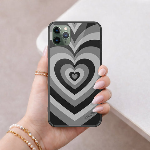 iPhone 11 Pro - O'Nation Heartbeat Series - HQ Ultra Shine Premium Infinity Glass Soft Silicon Borders Case
