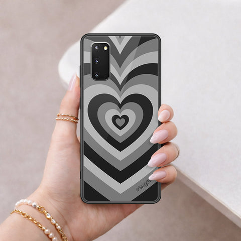 Samsung Galaxy S20 Cover - O'Nation Heartbeat Series - HQ Ultra Shine Premium Infinity Glass Soft Silicon Borders Case