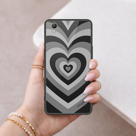 Oppo A37 Cover - O'Nation Heartbeat Series - HQ Ultra Shine Premium Infinity Glass Soft Silicon Borders Case