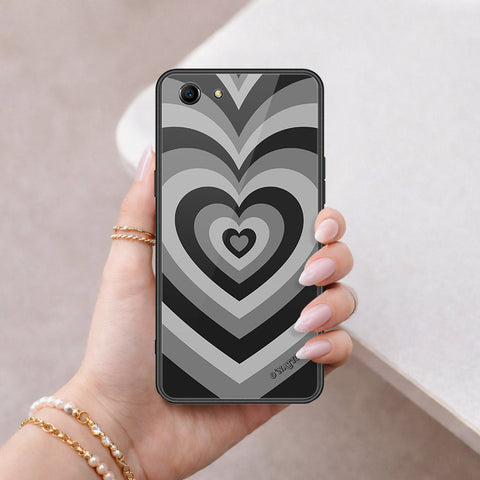 Oppo A83 Cover - O'Nation Heartbeat Series - HQ Ultra Shine Premium Infinity Glass Soft Silicon Borders Case