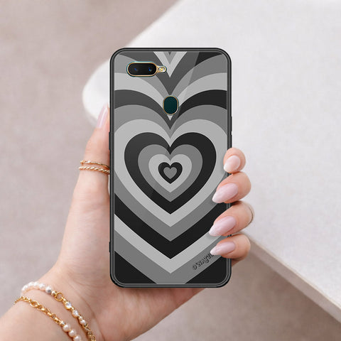 Oppo A11k Cover - O'Nation Heartbeat Series - HQ Ultra Shine Premium Infinity Glass Soft Silicon Borders Case