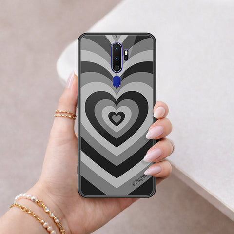 Oppo A9 2020 Cover - O'Nation Heartbeat Series - HQ Ultra Shine Premium Infinity Glass Soft Silicon Borders Case
