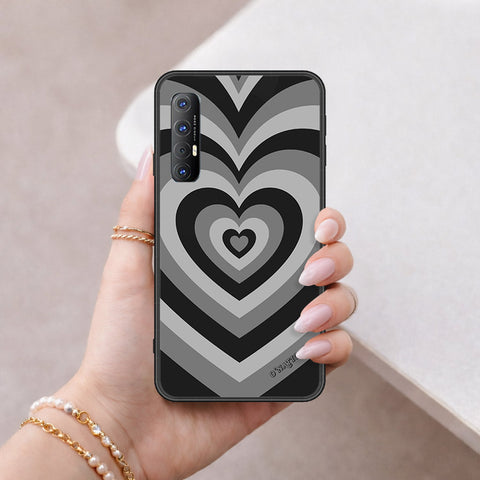 Oppo Reno 3 Pro Cover - O'Nation Heartbeat Series - HQ Ultra Shine Premium Infinity Glass Soft Silicon Borders Case
