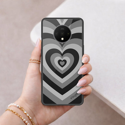 OnePlus 7T Cover - O'Nation Heartbeat Series - HQ Ultra Shine Premium Infinity Glass Soft Silicon Borders Case