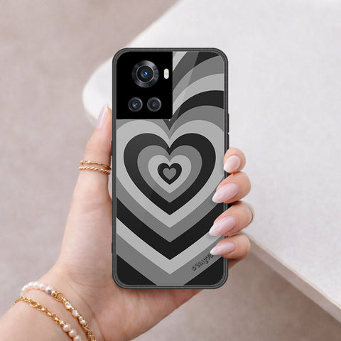OnePlus 10R Cover - O'Nation Heartbeat Series - HQ Ultra Shine Premium Infinity Glass Soft Silicon Borders Case