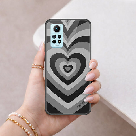Xiaomi Redmi Note 12 Pro 4G Cover - O'Nation Heartbeat Series - HQ Ultra Shine Premium Infinity Glass Soft Silicon Borders Case