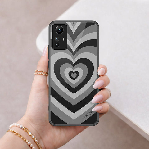 Xiaomi Redmi Note 12S Cover - O'Nation Heartbeat Series - HQ Ultra Shine Premium Infinity Glass Soft Silicon Borders Case