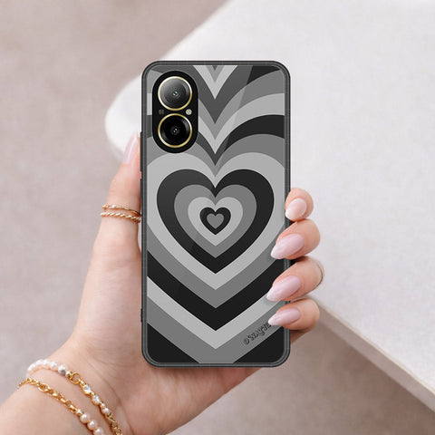 Realme C67 4G Cover - O'Nation Heartbeat Series - HQ Ultra Shine Premium Infinity Glass Soft Silicon Borders Case