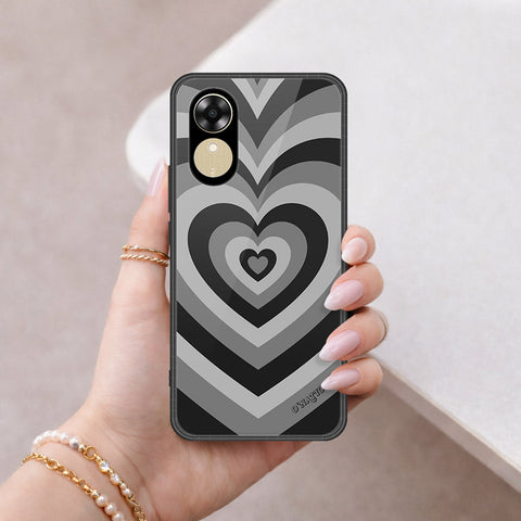Oppo A17k Cover - O'Nation Heartbeat Series - HQ Ultra Shine Premium Infinity Glass Soft Silicon Borders Case