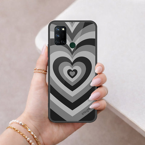 Realme 7i Cover - O'Nation Heartbeat Series - HQ Ultra Shine Premium Infinity Glass Soft Silicon Borders Case