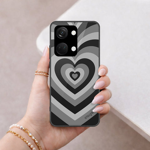 OnePlus Nord 3 Cover - O'Nation Heartbeat Series - HQ Ultra Shine Premium Infinity Glass Soft Silicon Borders Case