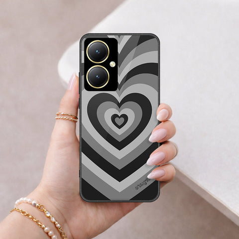 Vivo Y35m Plus Cover - O'Nation Heartbeat Series - HQ Ultra Shine Premium Infinity Glass Soft Silicon Borders Case