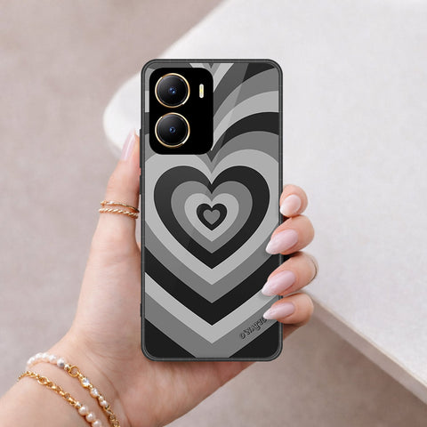 Vivo Y35m Cover - O'Nation Heartbeat Series - HQ Ultra Shine Premium Infinity Glass Soft Silicon Borders Case