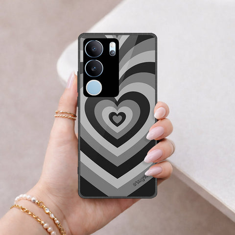 Vivo V29 Pro Cover - O'Nation Heartbeat Series - HQ Ultra Shine Premium Infinity Glass Soft Silicon Borders Case