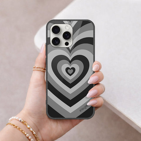 iPhone 16 Pro - O'Nation Heartbeat Series - HQ Ultra Shine Premium Infinity Glass Soft Silicon Borders Case