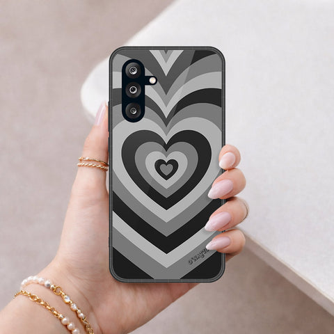 Samsung Galaxy A56 Cover - O'Nation Heartbeat Series - HQ Ultra Shine Premium Infinity Glass Soft Silicon Borders Case