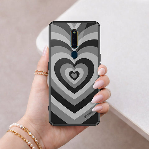 Oppo R19 Cover - O'Nation Heartbeat Series - HQ Ultra Shine Premium Infinity Glass Soft Silicon Borders Case