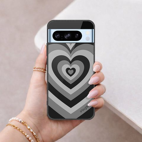 Google Pixel 8 Pro Cover - O'Nation Heartbeat Series - HQ Ultra Shine Premium Infinity Glass Soft Silicon Borders Case