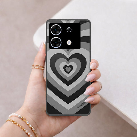 Infinix Zero 30 5G Cover - O'Nation Heartbeat Series - HQ Ultra Shine Premium Infinity Glass Soft Silicon Borders Case