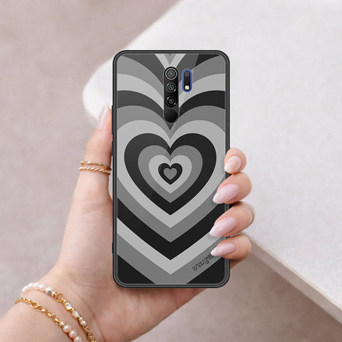 Xiaomi Redmi 9 Cover - O'Nation Heartbeat Series - HQ Ultra Shine Premium Infinity Glass Soft Silicon Borders Case