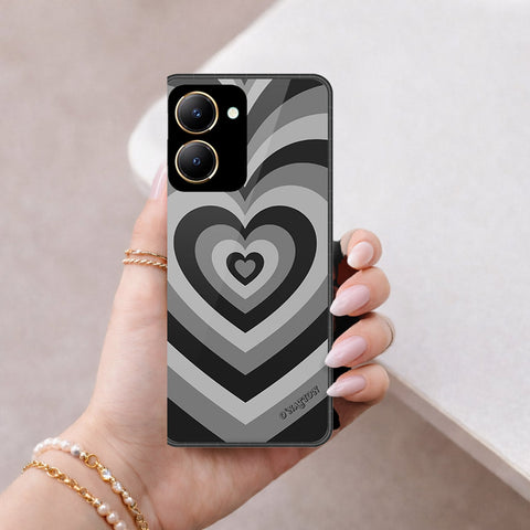 Vivo Y27s Cover - O'Nation Heartbeat Series - HQ Ultra Shine Premium Infinity Glass Soft Silicon Borders Case