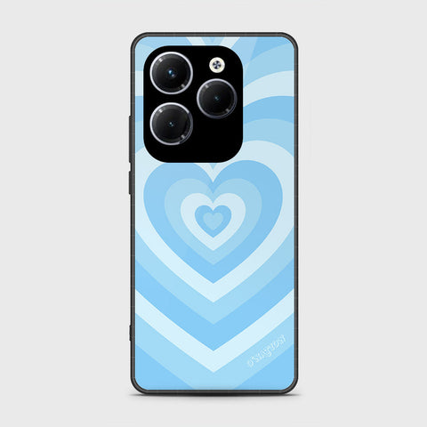 Infinix Hot 40 Pro Cover- O'Nation Heartbeat Series - HQ Ultra Shine Premium Infinity Glass Soft Silicon Borders Case
