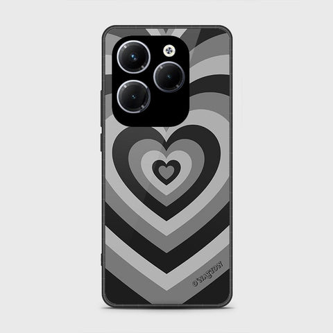 Infinix Hot 40 Pro Cover- O'Nation Heartbeat Series - HQ Ultra Shine Premium Infinity Glass Soft Silicon Borders Case