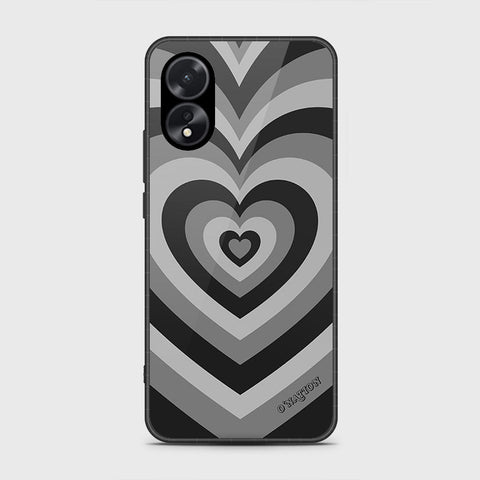 Oppo A18 Cover- O'Nation Heartbeat Series - HQ Ultra Shine Premium Infinity Glass Soft Silicon Borders Case