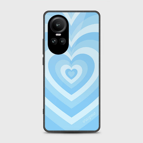 Oppo Reno 10 Pro Cover- O'Nation Heartbeat Series - HQ Ultra Shine Premium Infinity Glass Soft Silicon Borders Case