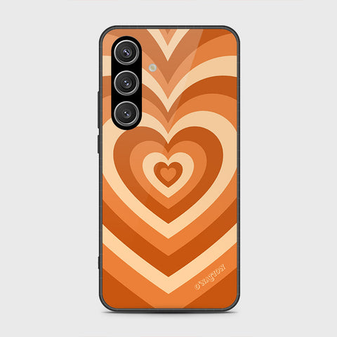 Samsung Galaxy S25 FE Cover- O'Nation Heartbeat Series - HQ Ultra Shine Premium Infinity Glass Soft Silicon Borders Case