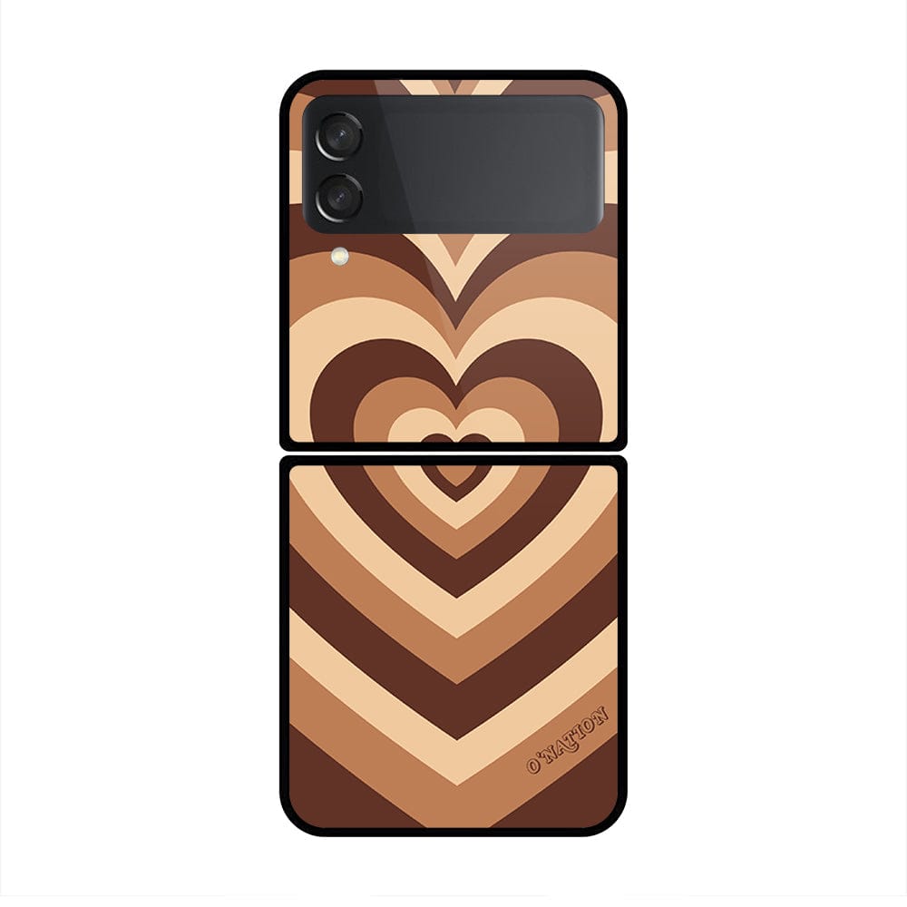 Samsung Galaxy Z Flip 3 5G Cover - O'Nation Heartbeat Series - HQ Premium Shine Durable Shatterproof Case (Fast Delivery)