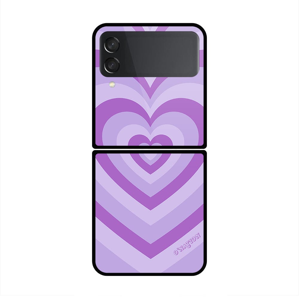 Samsung Galaxy Z Flip 3 5G Cover - O'Nation Heartbeat Series - HQ Premium Shine Durable Shatterproof Case (Fast Delivery)