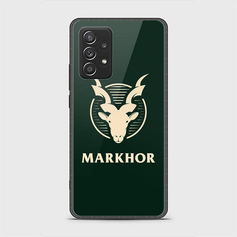 Samsung Galaxy A52 Cover - Markhor Series - HQ Ultra Shine Premium Infinity Glass Soft Silicon Borders Case (Fast Delivery)