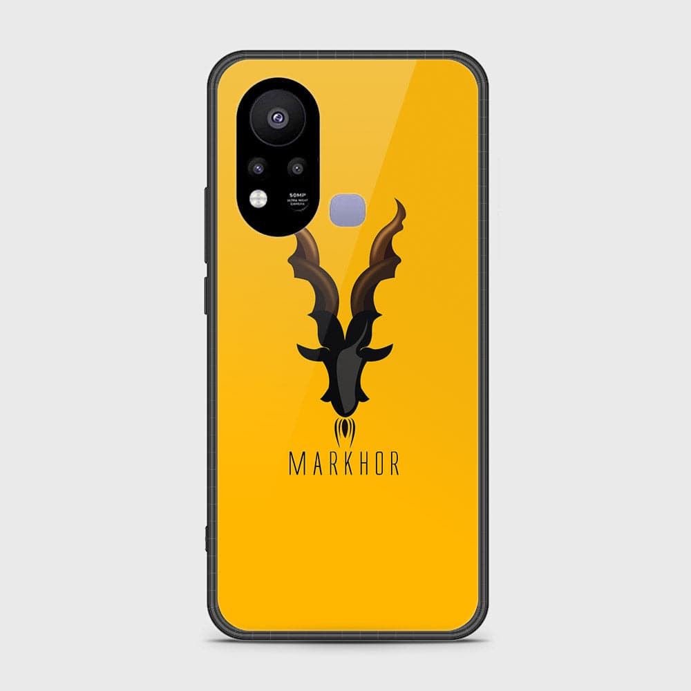 Infinix Hot 11s NFC Cover - Markhor Series - D32 - HQ Ultra Shine Premium Infinity Glass Soft Silicon Borders Case ( Fast Delivery )
