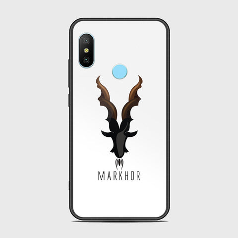 Xiaomi Redmi Note 6 Cover - Markhor Series - HQ Ultra Shine Premium Infinity Glass Soft Silicon Borders Case