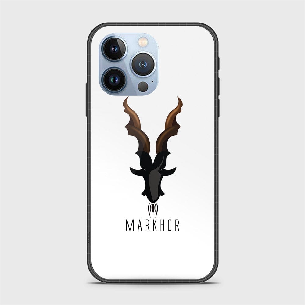 iPhone 13 Pro Cover - Markhor Series - D47 - HQ Ultra Shine Premium Infinity Glass Soft Silicon Borders Case ( Fast Delivery )