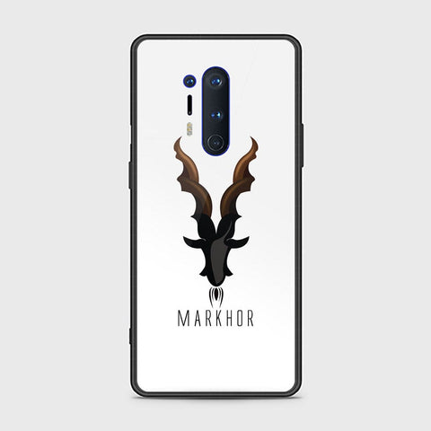 OnePlus 8 Pro Cover - Markhor Series - HQ Ultra Shine Premium Infinity Glass Soft Silicon Borders Case (Fast Delivery)