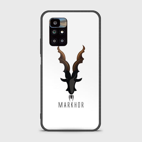 Xiaomi Redmi 10 Cover - Markhor Series - HQ Ultra Shine Premium Infinity Glass Soft Silicon Borders Case ( Fast Delivery )