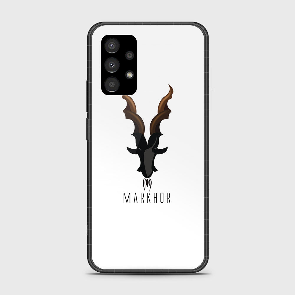 Samsung Galaxy A33 5G Cover - Markhor Series - D46 -HQ Ultra Shine Premium Infinity Glass Soft Silicon Borders Case ( Fast Delivery )