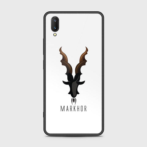 Vivo V11 Cover - Markhor Series - HQ Ultra Shine Premium Infinity Glass Soft Silicon Borders Case