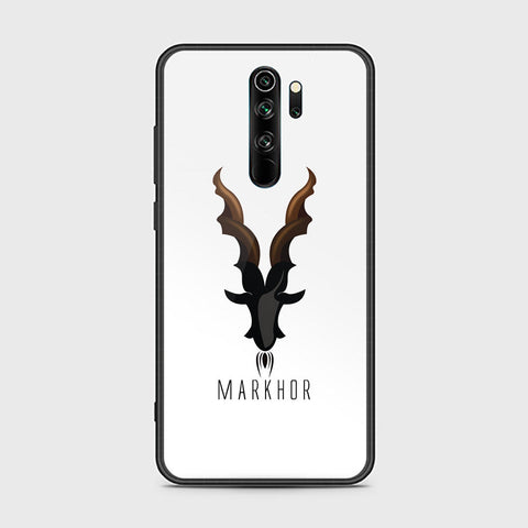 Xiaomi Redmi Note 8 Pro Cover - Markhor Series - HQ Ultra Shine Premium Infinity Glass Soft Silicon Borders Case (Fast Delivery)