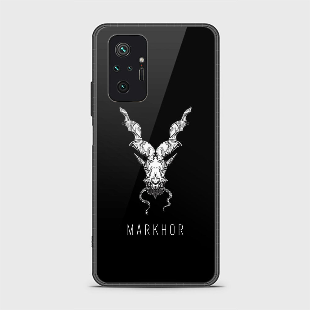 Xiaomi Redmi Note 10 Pro Max 4G Cover - Markhor Series -D38 - HQ Ultra Shine Premium Infinity Glass Soft Silicon Borders Case g31 ( Fast Delivery )