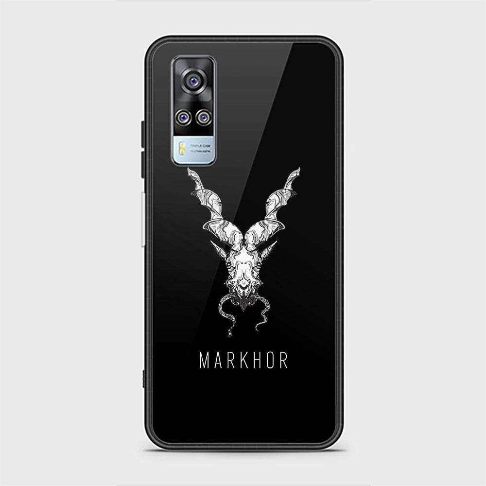 Vivo Y51a Cover - Markhor Series - D28 - HQ Ultra Shine Premium Infinity Glass Soft Silicon Borders Case ( Fast Delivery )