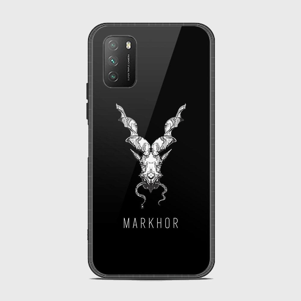 Xiaomi Poco M3 Cover - Design 2 - HQ Ultra Shine Premium Infinity Glass Soft Silicon Borders Case { Fast Delivery )