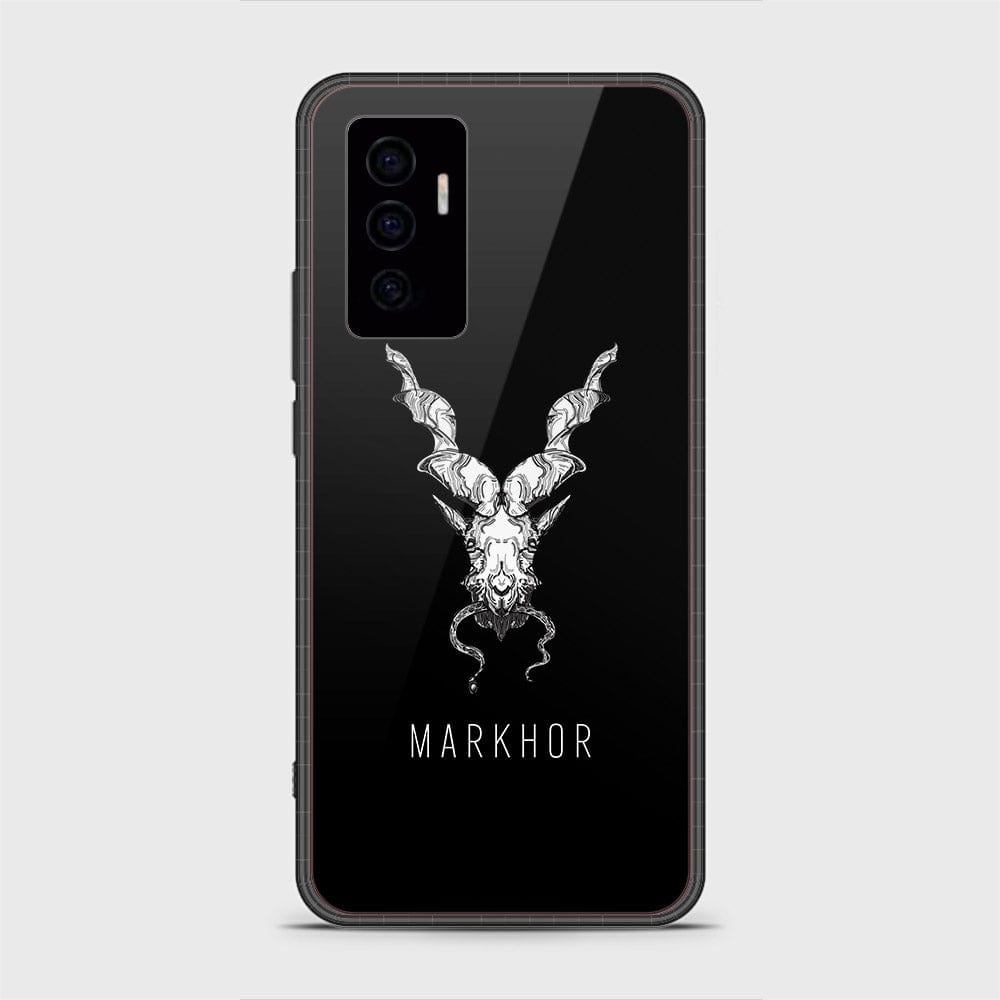 Vivo V23e Cover - Markhor Series - Design 46 - HQ Ultra Shine Premium Infinity Glass Soft Silicon Borders Case ( Fast Delivery )