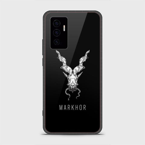 Vivo V23e Cover - Markhor Series - Design 46 - HQ Ultra Shine Premium Infinity Glass Soft Silicon Borders Case ( Fast Delivery )