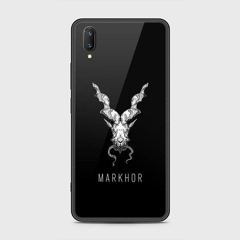 Vivo V11 Cover - Markhor Series - HQ Ultra Shine Premium Infinity Glass Soft Silicon Borders Case