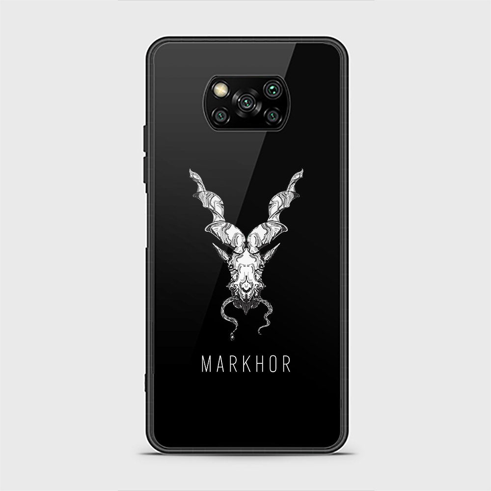 Xiaomi Poco X3 Pro Cover - Markhor Series - D12 - HQ Ultra Shine Premium Infinity Glass Soft Silicon Borders Case ( Fast Delivery )
