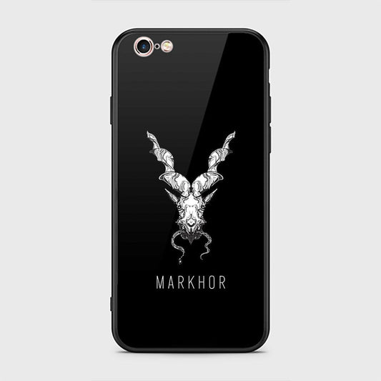 iPhone 6s Plus / 6 Plus Cover - Markhor Series - D12 -HQ Ultra Shine Premium Infinity Glass Soft Silicon Borders Case ( Fast Delivery )